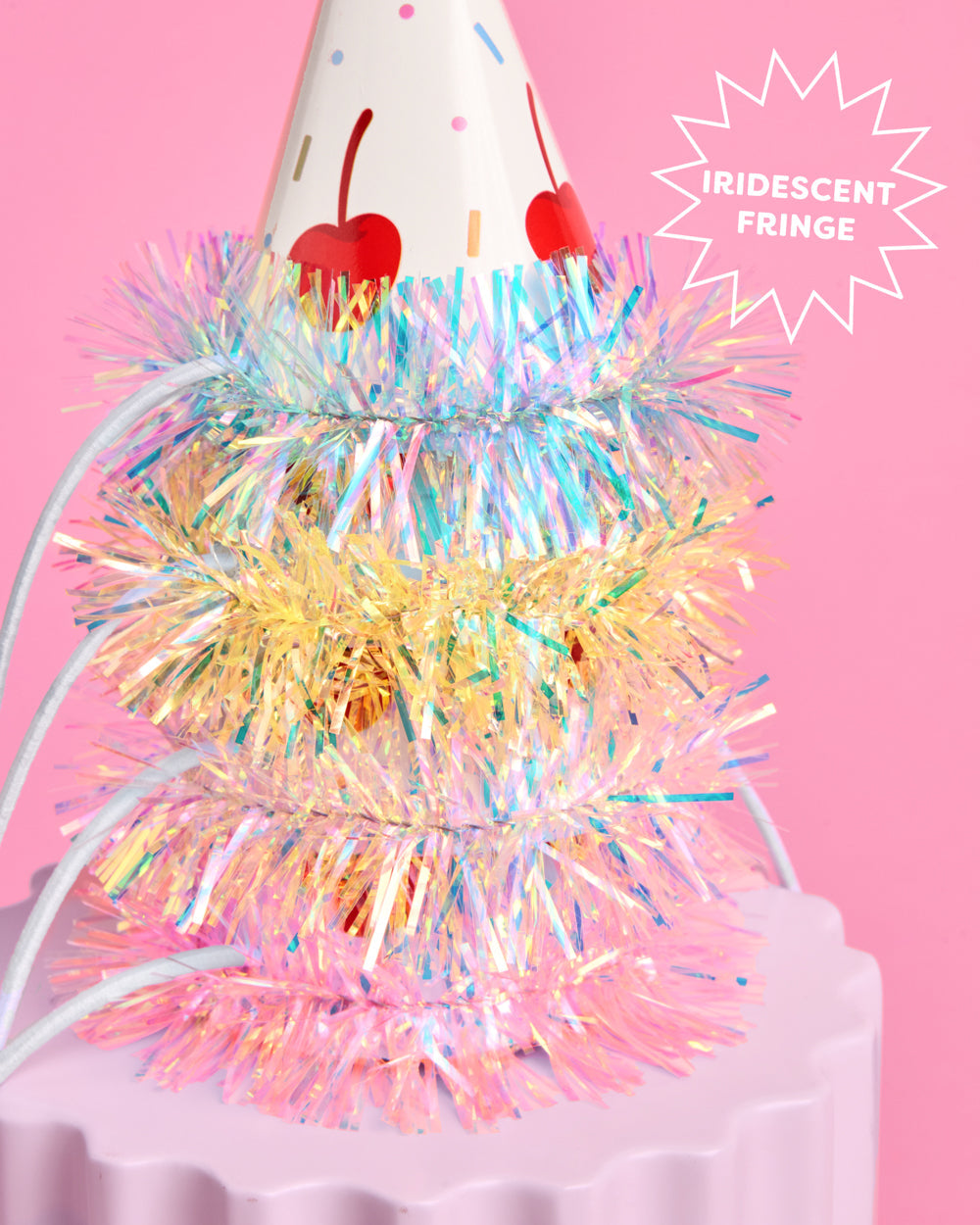 Mini Bday Cake Hats - 10 mini hats