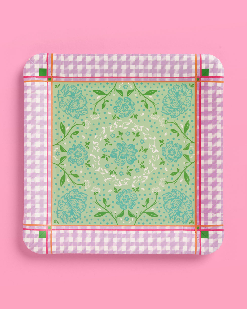 Mahjong Party Plates - 24 paper plates