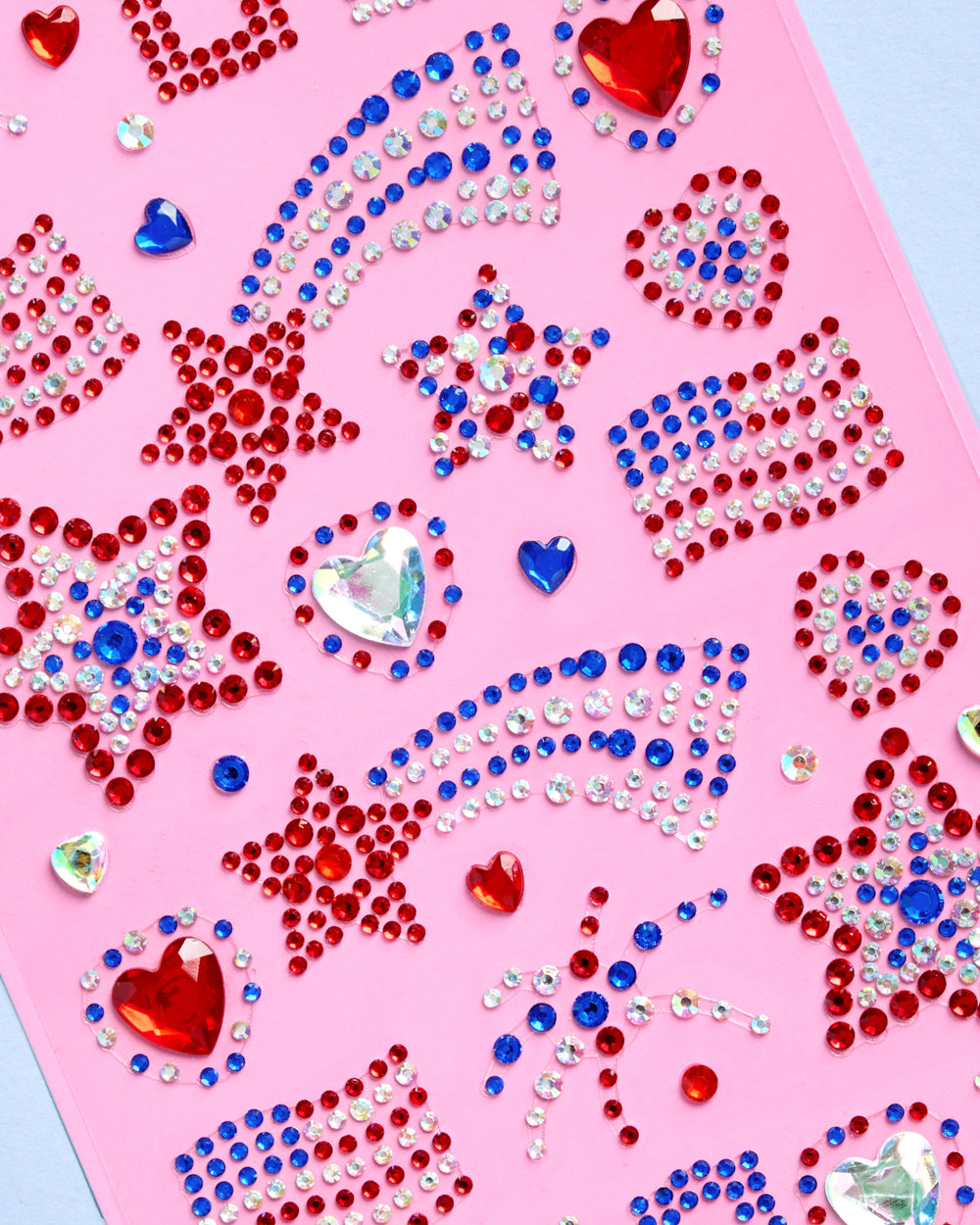 Party in the USA Gems - 33 adhesive gems