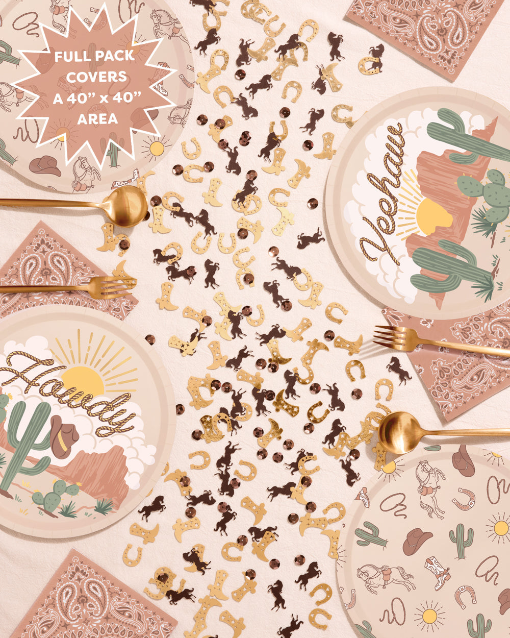 Wild Wild West Confetti - 200 pc confetti