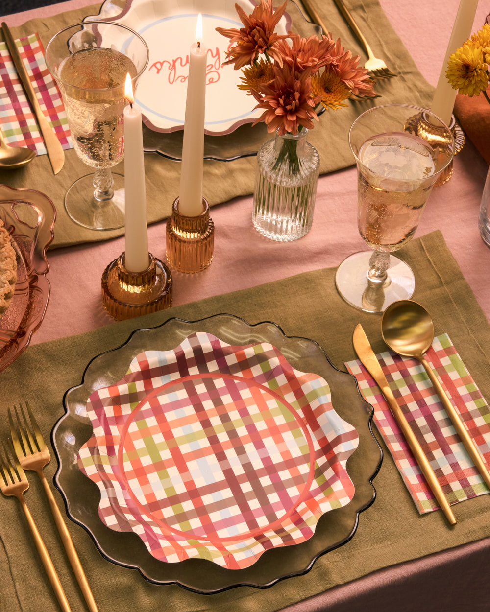 Give Thanks Plates - 24 paper plates