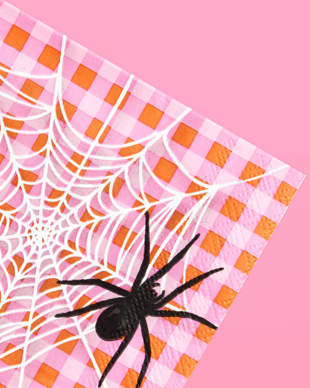 Pink Halloween Napkins - 25 cocktail napkins