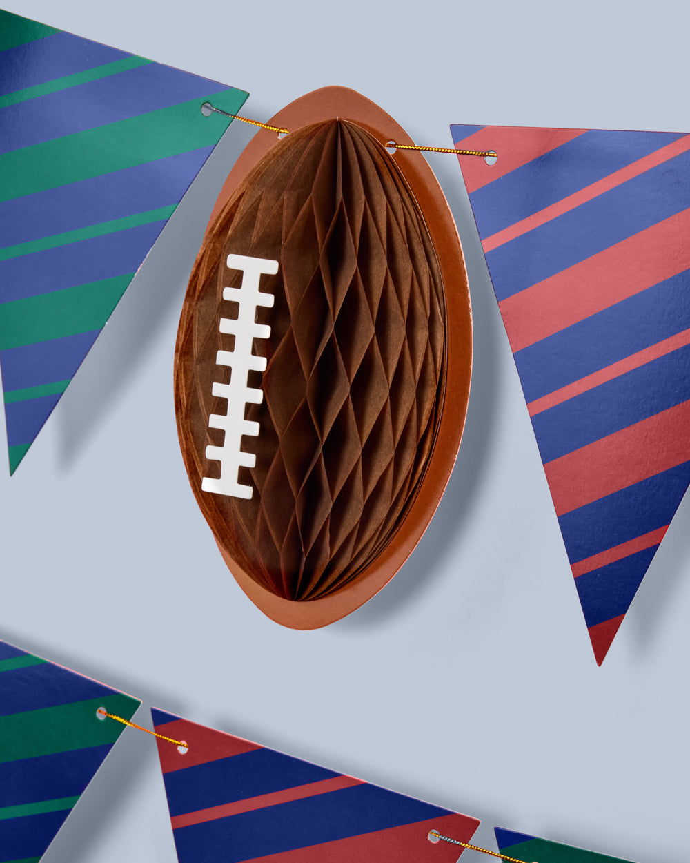 Game Time Banner - gold foil banner