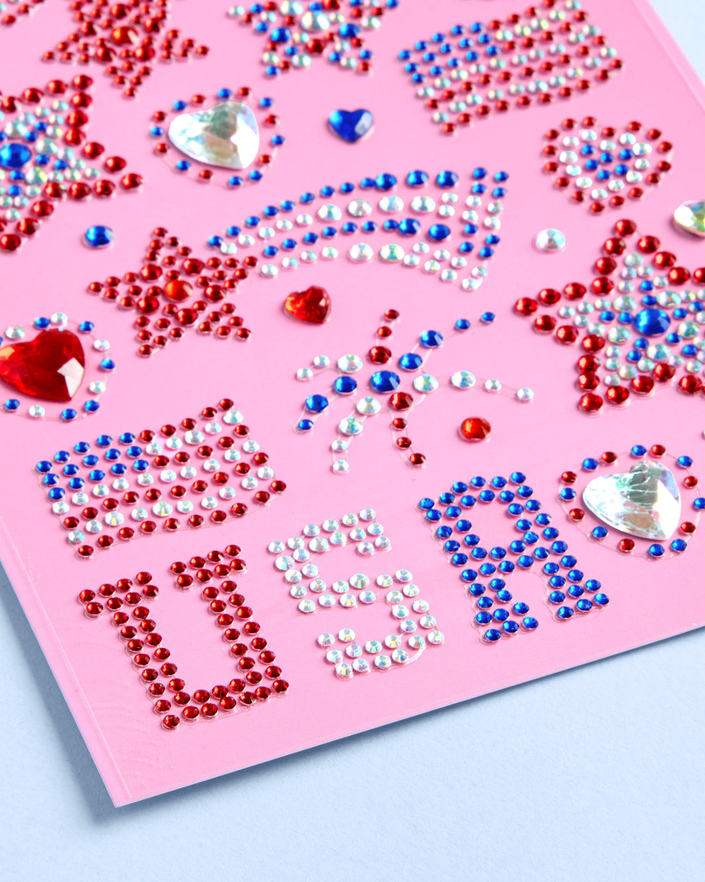 Party in the USA Gems - 33 adhesive gems