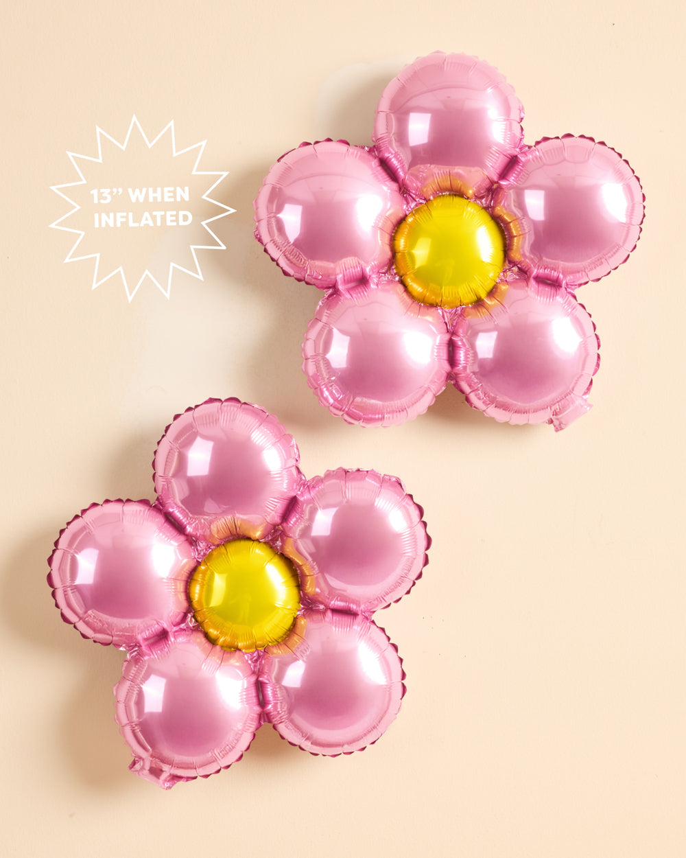 Flower Power Balloon - 4 flower balloons