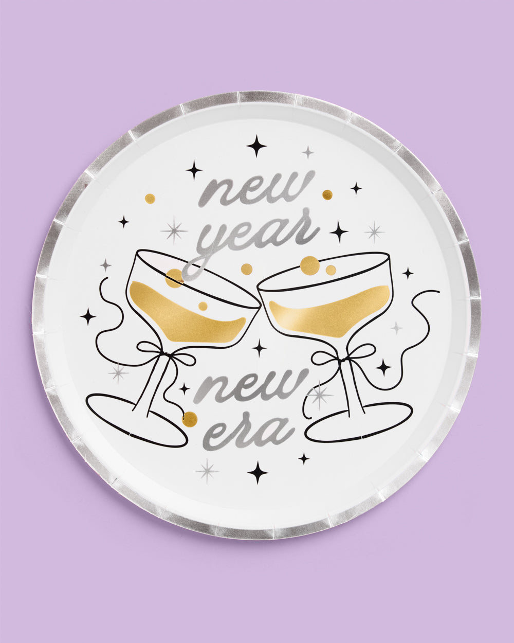 New Year, New Era Plates - 24 paper plates