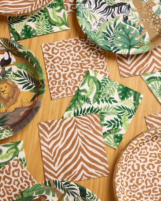 Safari Napkins - 24 paper napkins