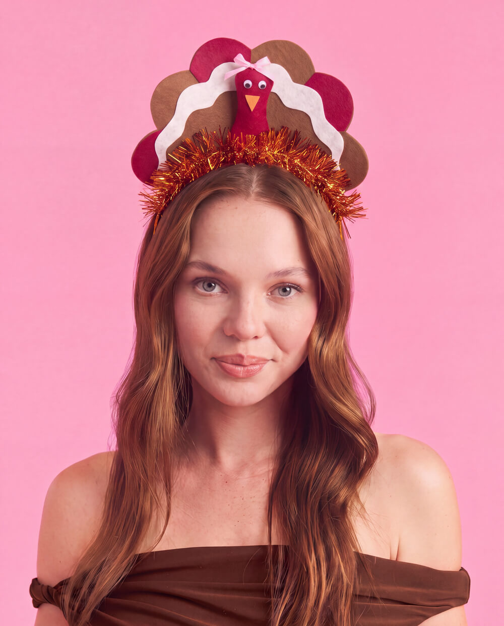 Turkey Time Headband - Thanksgiving Headband