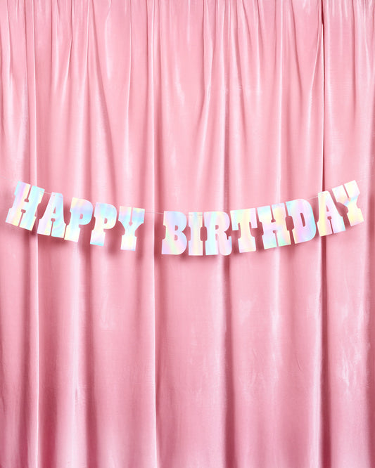 Western HBD Banner - 5 foot banner