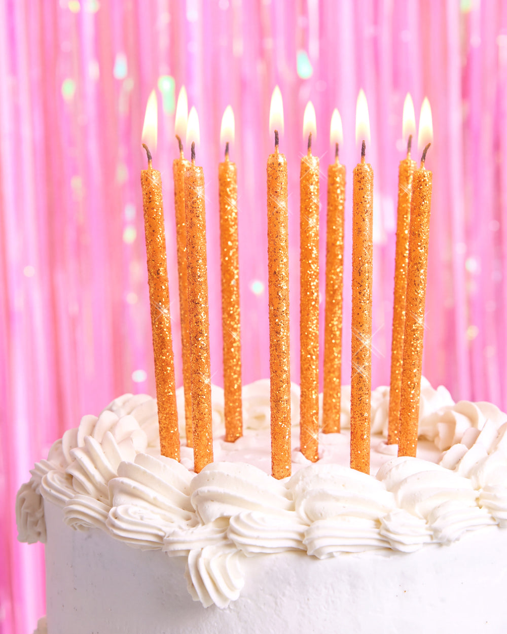 Showgirl Candles - 10 glitter candles