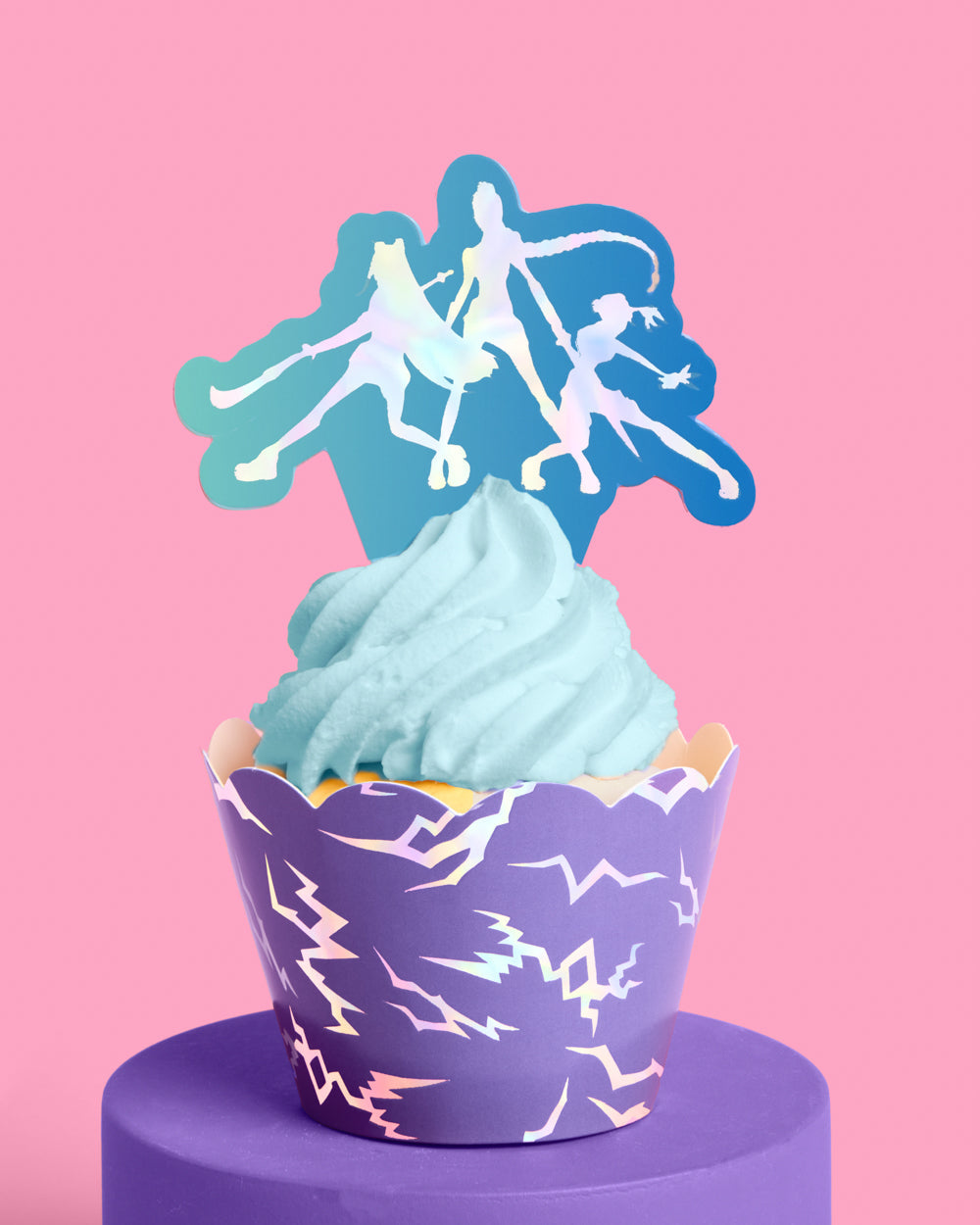 Takedown Cupcake Toppers - 24 pc set