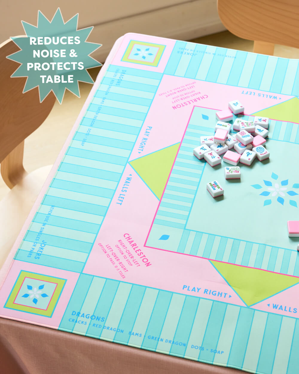 Mahjong Duo - shuffler cards + game mat