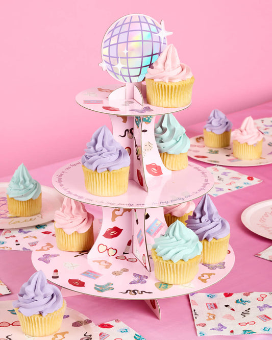 Party Era Cupcake Tower - 3 tiered display