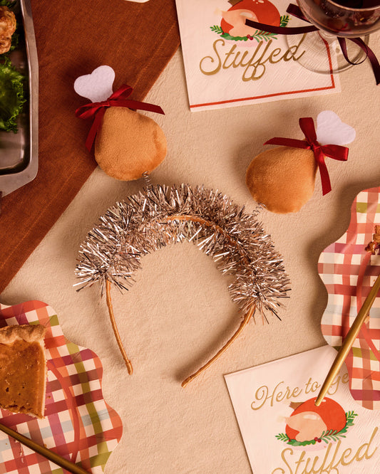 Turkey Leg Headband - fringe headband