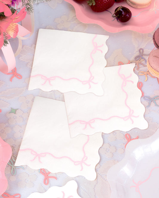 Tying The Knot Napkins - 25 printed napkins
