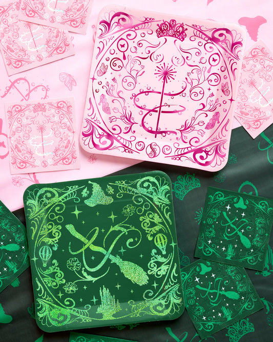 Emerald City Plates - 24 paper plates