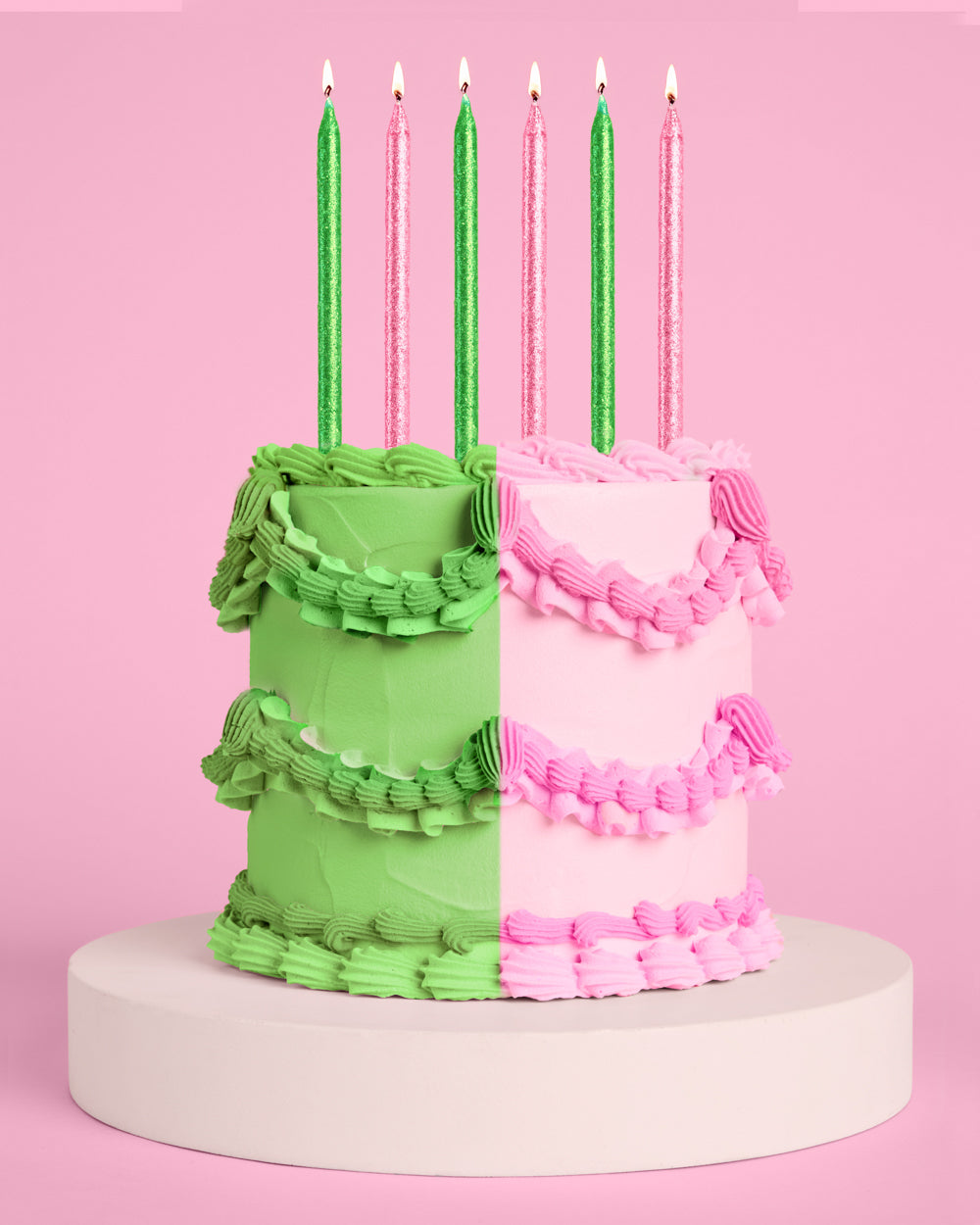 Emerald City Candles - 10 glitter candles