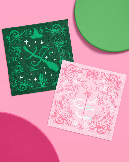 Emerald City Napkins - 24 paper napkins