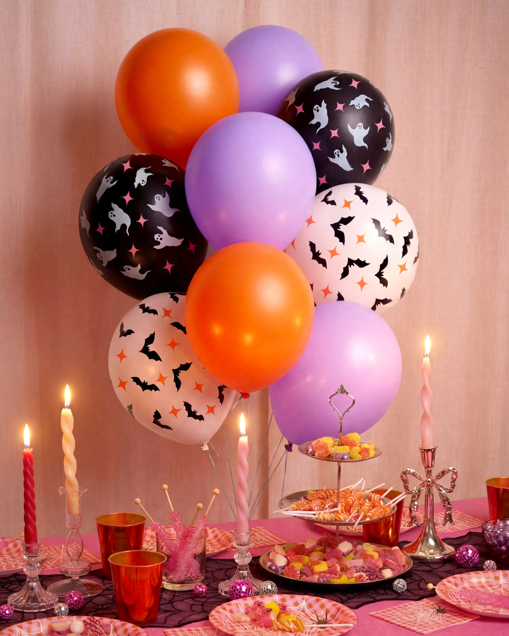 Halloween Latex Balloons - 24 spooky balloons