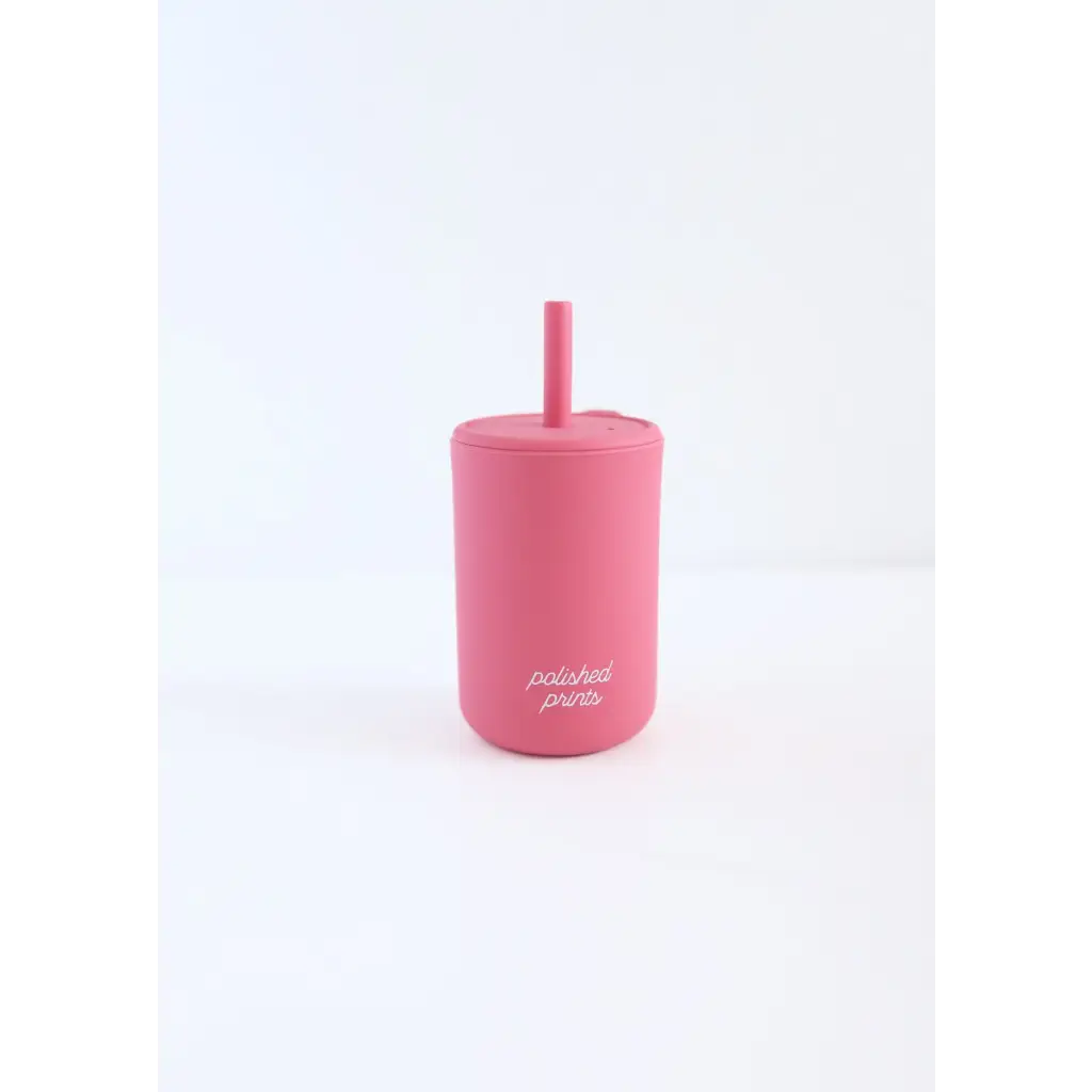 Mini Silicone Straw Cups for Kids