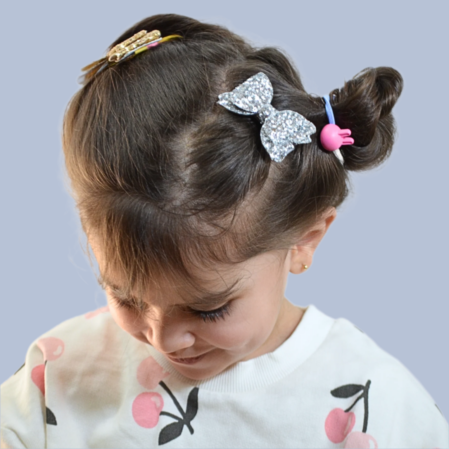 Festive Bow Hair Clips (Set of 2)