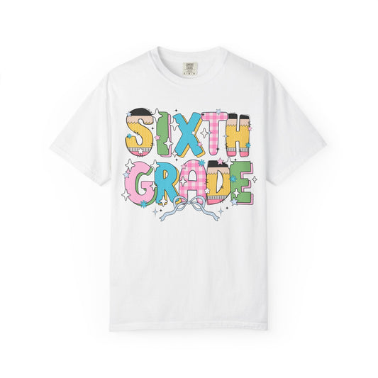 Sixth Grade Teacher Tee