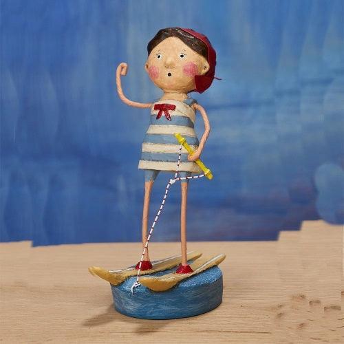 Ski Babe Figurine by Lori Mitchell