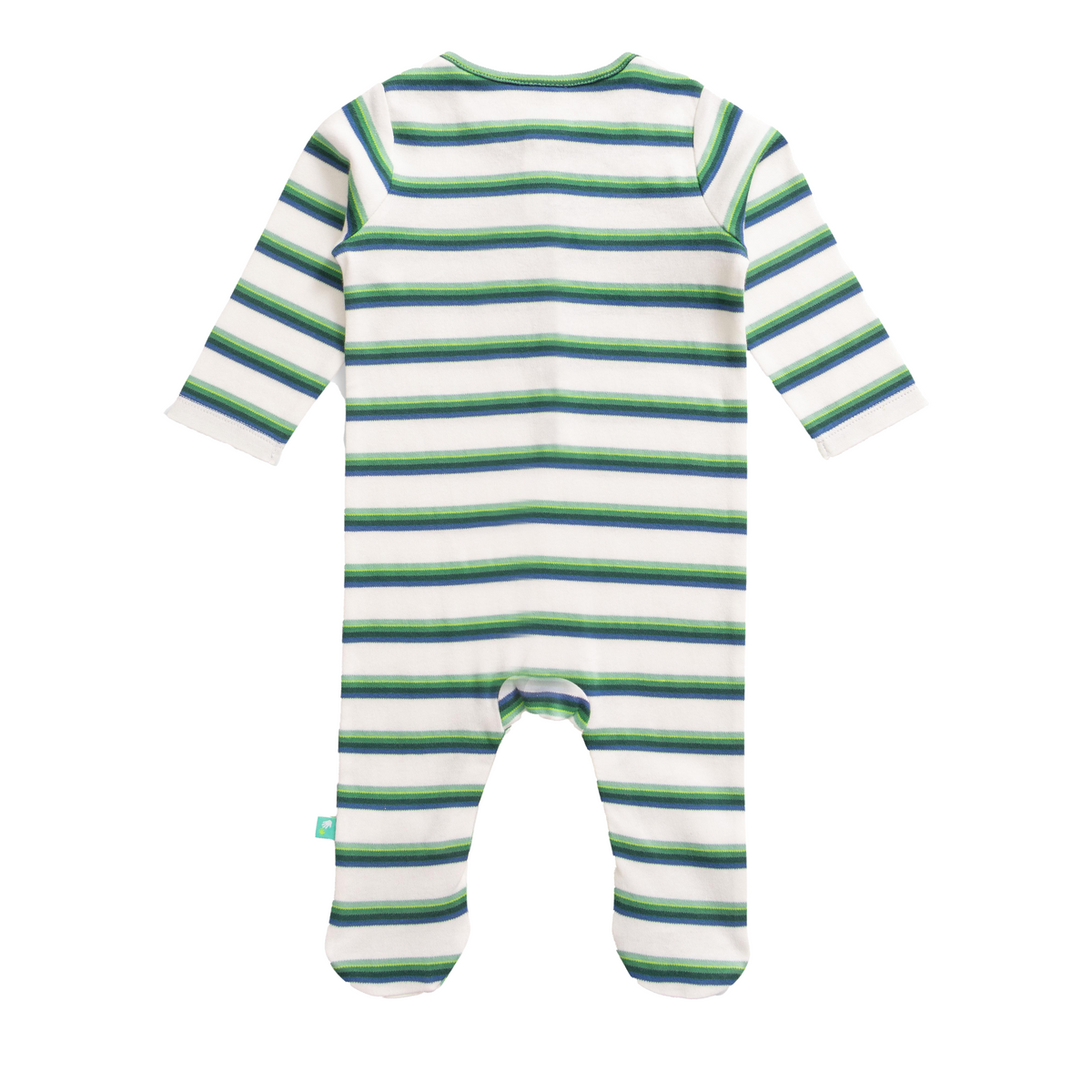 Green Leaves Sleepsuit with Footies for Baby Boys - Pack of 2