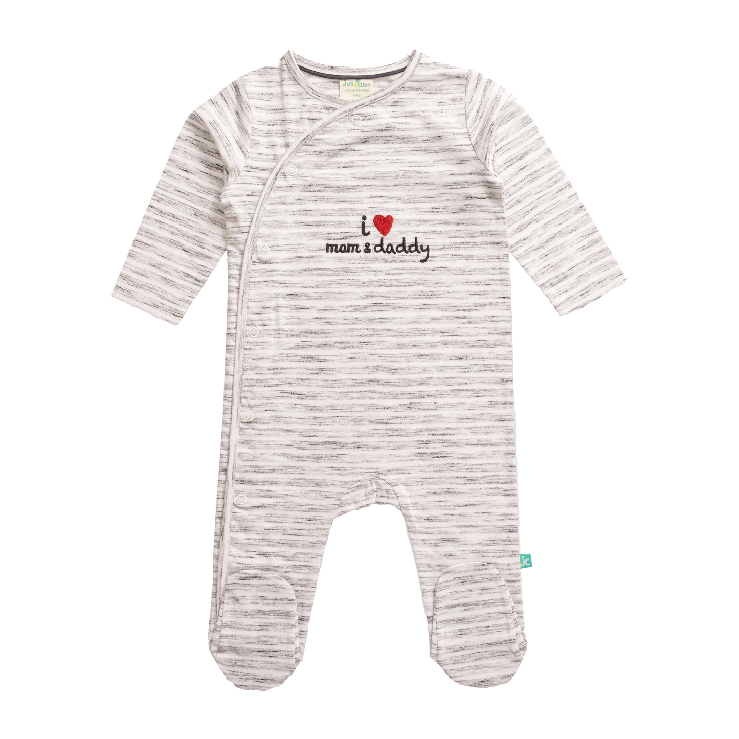 Animal-Themed Sleepsuit with Footies for Baby Boys - Pack of 2