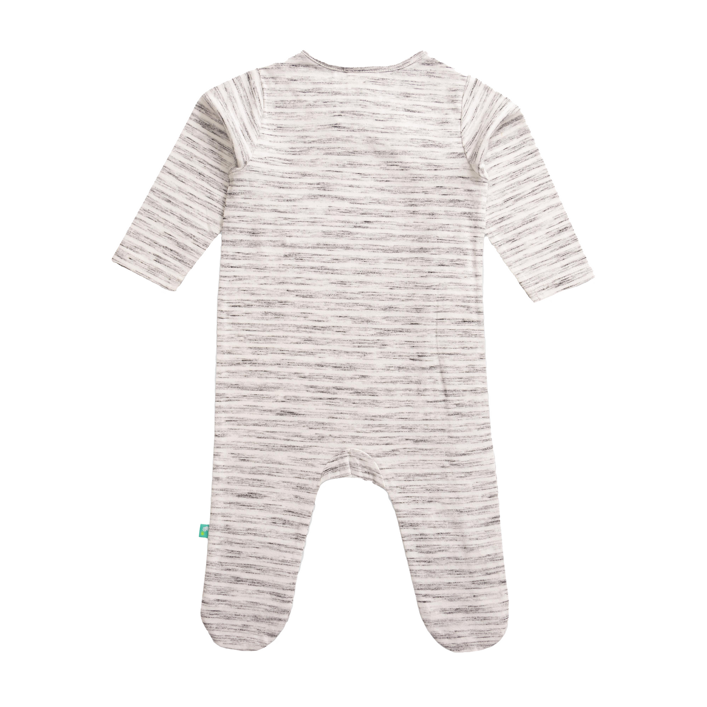 Animal-Themed Sleepsuit with Footies for Baby Boys - Pack of 2