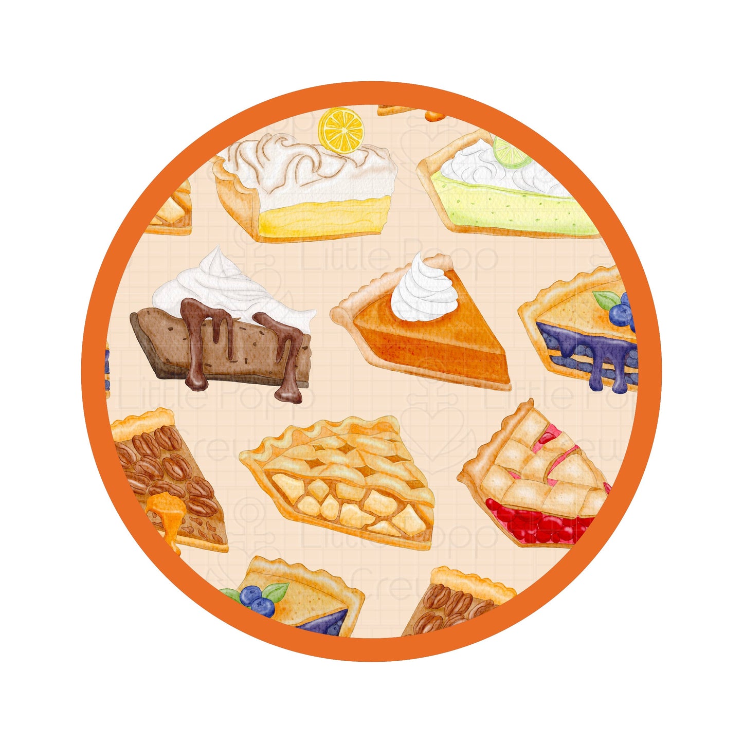 Slice of Pie | Bamboo Zipper Pajamas