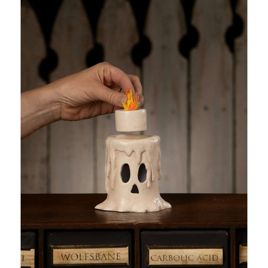 Small Flam'in Candle Luminary | Halloween Decor | Bethany Lowe