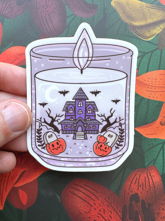 Smells Like Halloween Vinyl Sticker, 2.2” x 3.0”