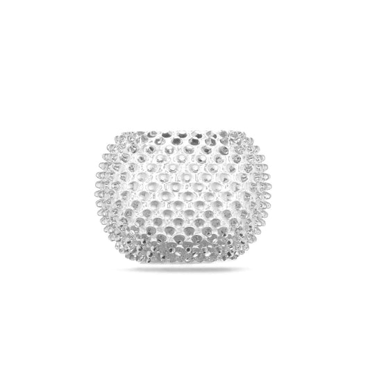 Hobnail Vase - Large - Smokey Quartz
