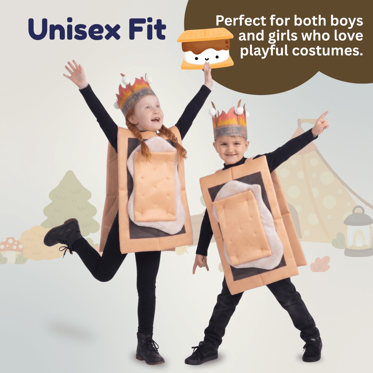 S'mores Marshmallow Costume - Kids