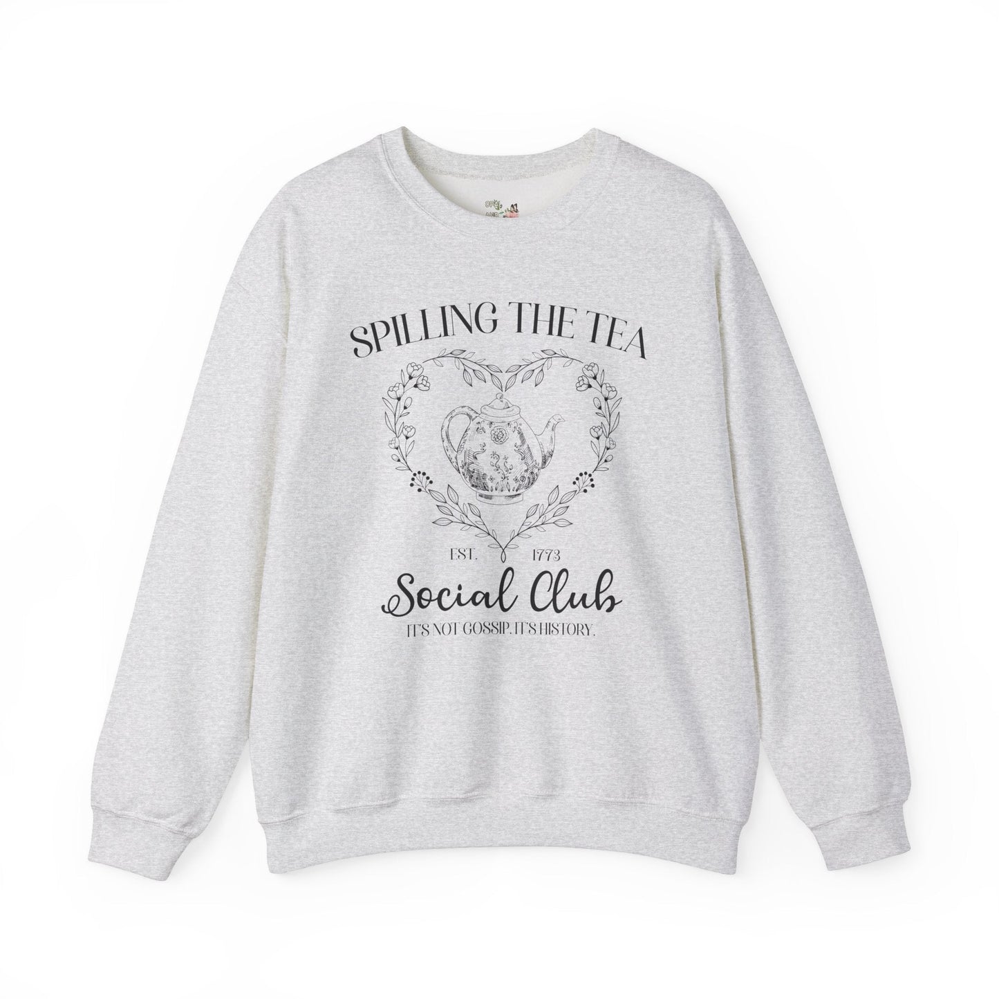Spilling the Tea American History Sweatshirt