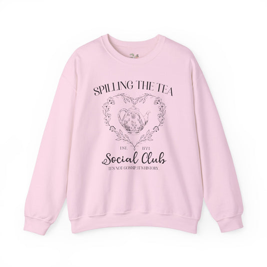 Spilling the Tea American History Sweatshirt