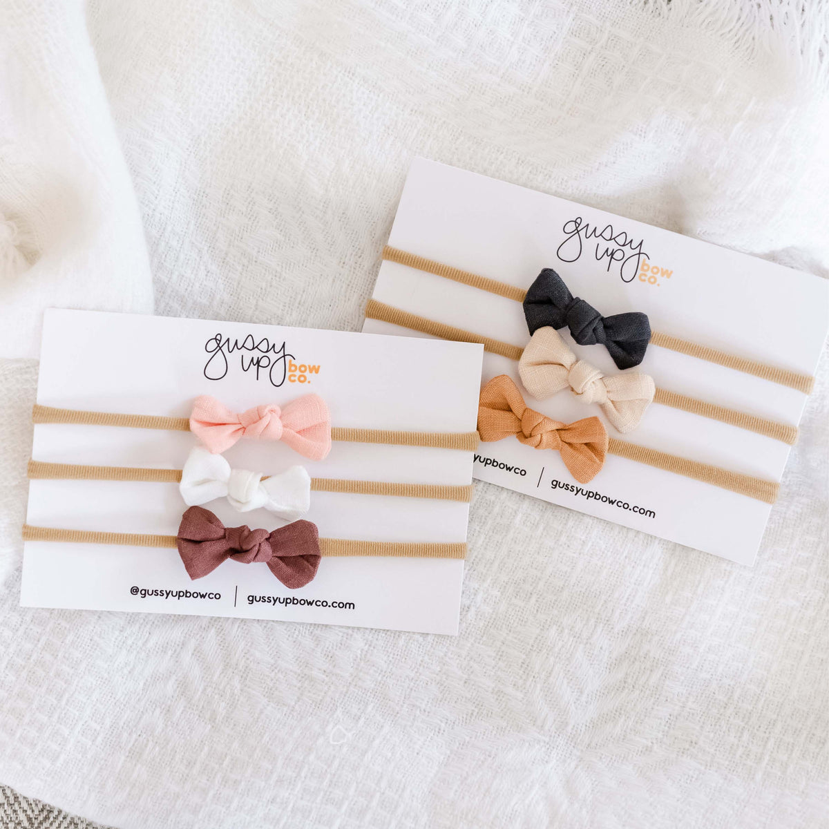Mini Knot Bow Bundle | Newborn Bows