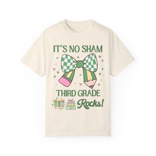 St Patricks Day Third Grade Teacher Tee