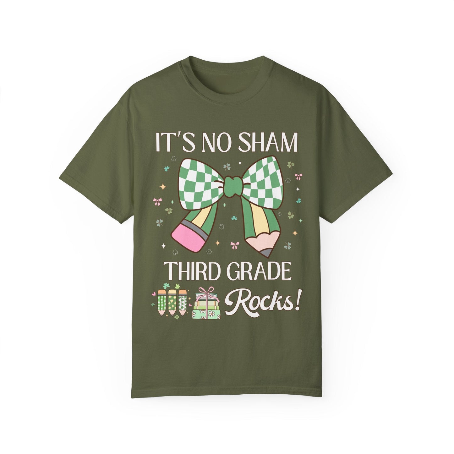 St Patricks Day Third Grade Teacher Tee