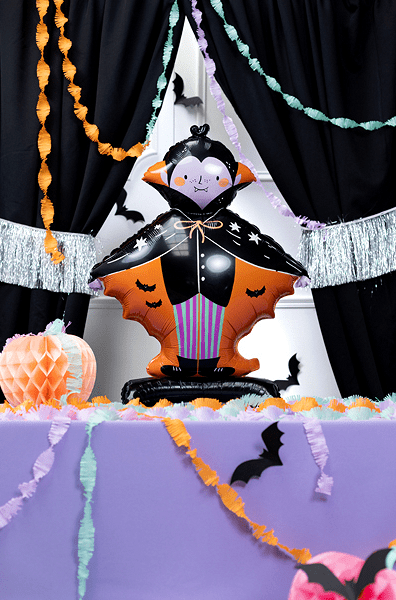 Standing Dracula Vampire Foil Balloon – Halloween Decor | Ellie’s Party Supply