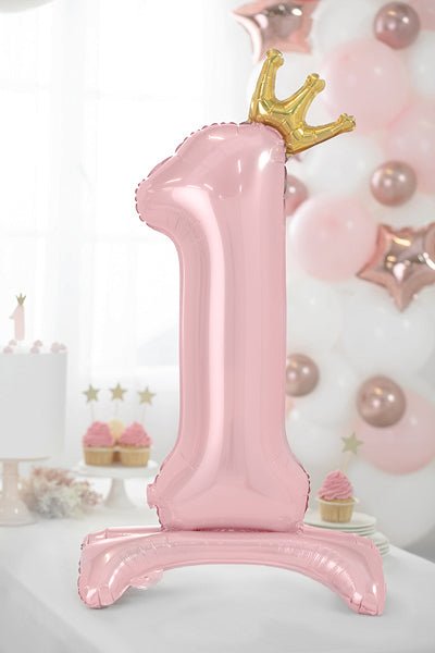 Standing Number Balloon