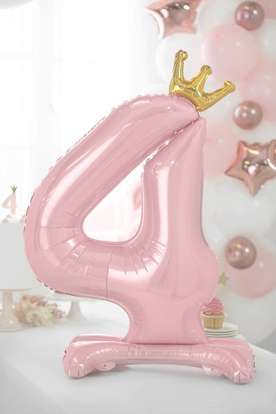 Standing Number Balloon