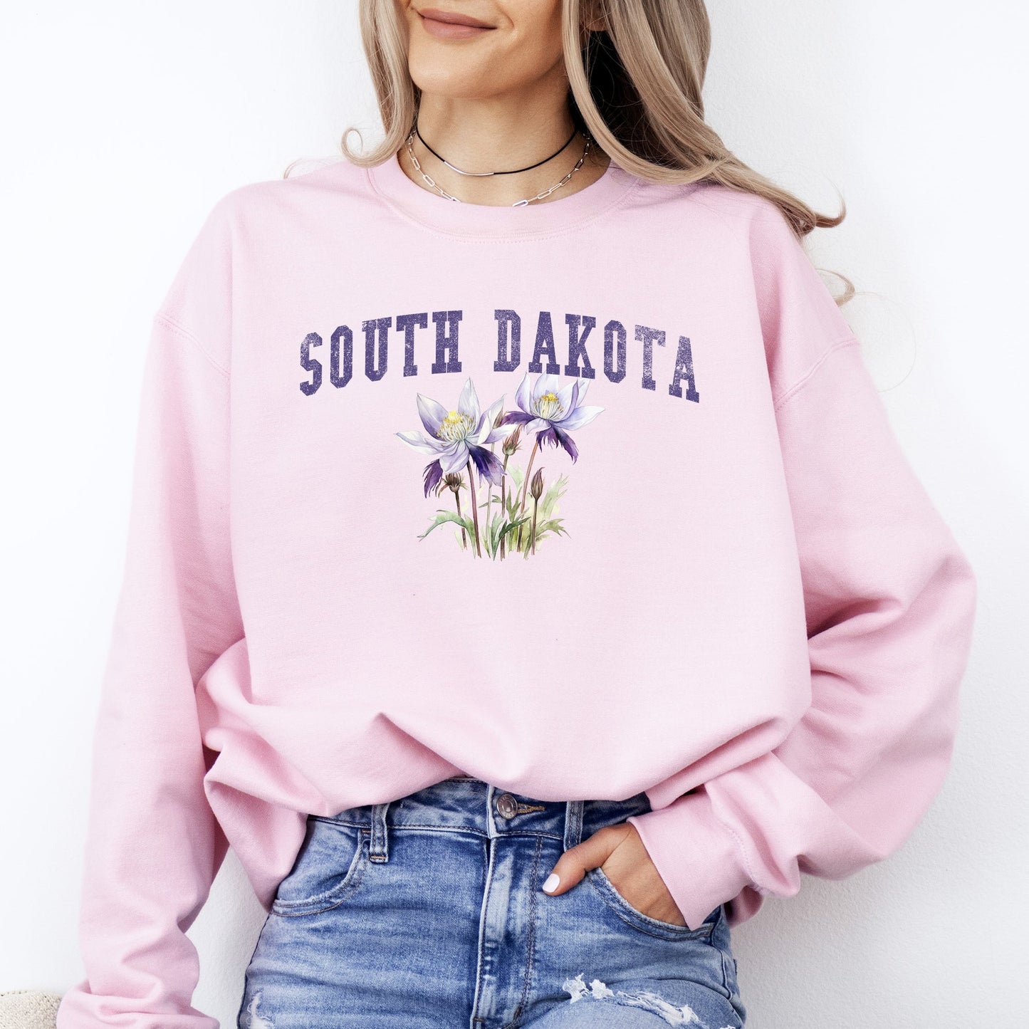 South Dakota State Flower Sweatshirt
