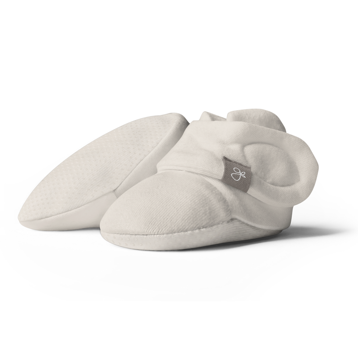 STAY ON BOOTS | BIRCH — Bamboo Organic Cotton Blend, 0–12M