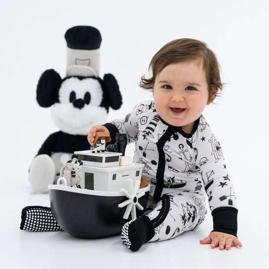 Steamboat Willie Convertible Romper