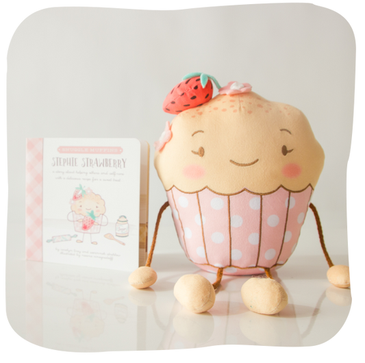 Stephie Strawberry | Book & Snuggler Set