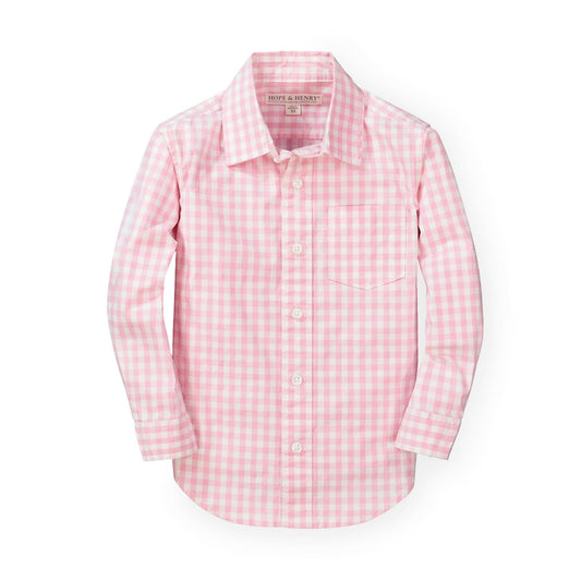Stretch Poplin Button Down Shirt