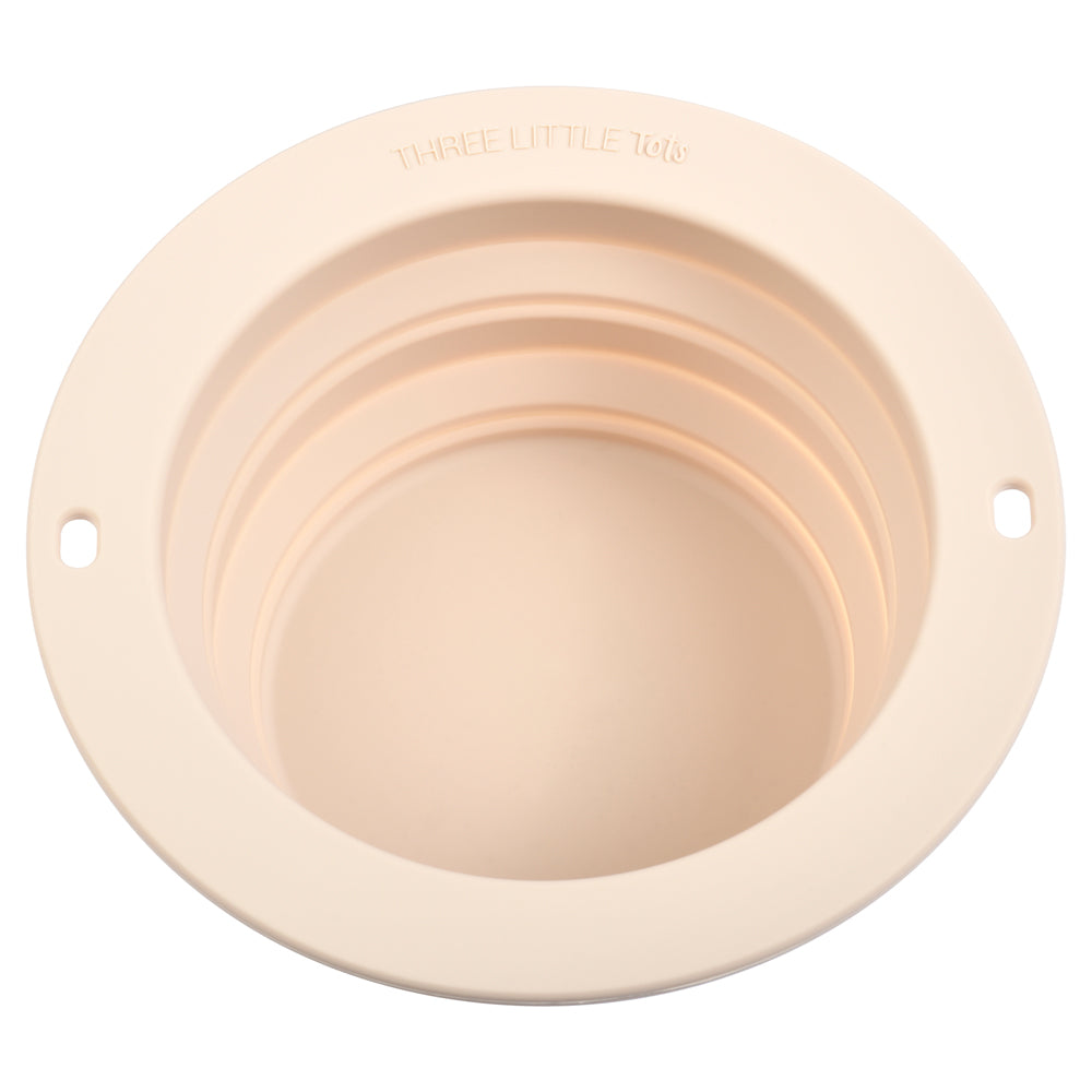 Sugar Cookie Collapsible Bowl for Travel or Home