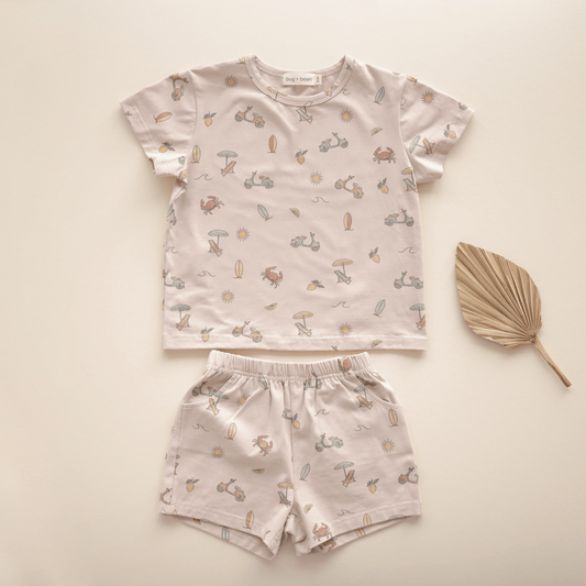Organic Cotton Short Set – Summer Vibes